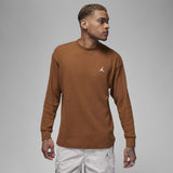 Air Essentials Waffle Knit Top Brown