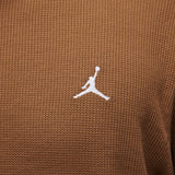 Air Essentials Waffle Knit Top Brown