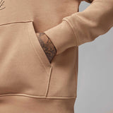 Air Ess Flc Baseline Hoodie Beige