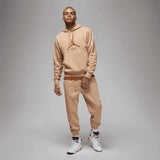 Air Ess Flc Baseline Hoodie Beige