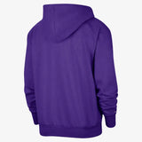 Los Angeles Lakers Standard Issue Courtside Dri-Fit Nba Hoodie Violet