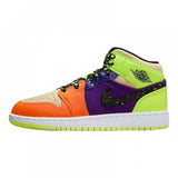 Air Jordan 1 Mid Volt/Vivid Orange Multicolour