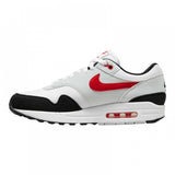 Air Max 1 'White / Pure Platinum / Black / University Red'