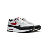 Air Max 1 'White / Pure Platinum / Black / University Red'