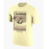 T-Shirt Los Nba Angeles Lakers Yellow