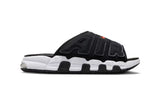 AIR MORE UPTEMPO SLIDES BLACK