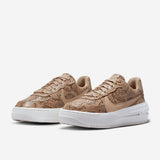Air Force 1 PLT.AF.ORM Brown Snakeskin Print (W)
