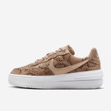 Air Force 1 PLT.AF.ORM Brown Snakeskin Print (W)