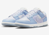Dunk Low Blue Airbrush Canvas (W)