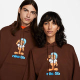 Sb Fleece Skate Pullover Hoodie Brown