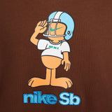 Sb Fleece Skate Pullover Hoodie Brown