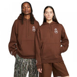 SB x Yuto Horigome Fleece Pullover Hoodie Brown