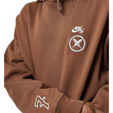 SB x Yuto Horigome Fleece Pullover Hoodie Brown