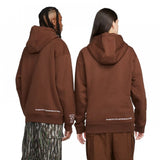 SB x Yuto Horigome Fleece Pullover Hoodie Brown