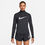 Camada 1/4 Dri-Fit Swoosh Black