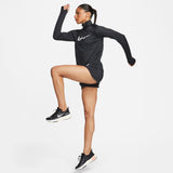 Camada 1/4 Dri-Fit Swoosh Black