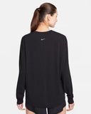 ONE RELAXED DRI-FIT LONG-SLEEVE TOP BLACK