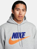Club Fleece Pullover Hoodie Grey