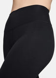One High-Waisted Full-Length Leggings Black