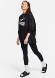 One High-Waisted Full-Length Leggings Black