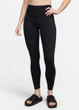 One High-Waisted Full-Length Leggings Black