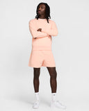 Club French Terry Flow Shorts Peach