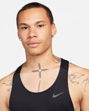 FAST DRI-FIT RUNNING SINGLET BLACK