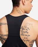 FAST DRI-FIT RUNNING SINGLET BLACK