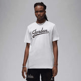 Air Flight Mvp Cursive T-Shirt White