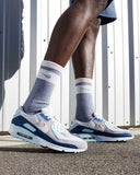 Air Max 90 'Pure Platinum / Glacier Blue / Court Blue'