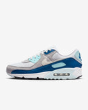 Air Max 90 'Pure Platinum / Glacier Blue / Court Blue'