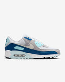Air Max 90 'Pure Platinum / Glacier Blue / Court Blue'