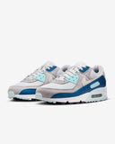 Air Max 90 'Pure Platinum / Glacier Blue / Court Blue'