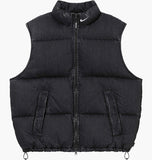 Supreme x Denim Puffer Vest Black