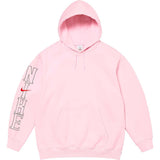 Supreme x Hooded Sweatshirt Pink
