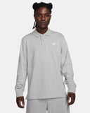Club Longsleeve-Polo Grey