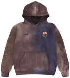 FC Barcelona x Cactus Jack Split-Dye Crest Hoodie 'Brown'