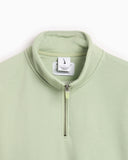 Wool Classic Quarter Zip Green