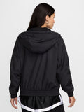 Sportswear Classic Wovens Loose Uv Hooded Jacket Black