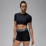 Air Jordan Sport Bodycon Performance Top Black