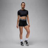 Air Jordan Sport Bodycon Performance Top Black