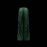 Windrunner High-Waisted Woven Open-Hem Pants Green