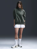 Sportswear Phoenix Fleeceoversized 1/4-Zip Logo Top Green