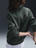 Sportswear Phoenix Fleeceoversized 1/4-Zip Logo Top Green