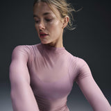 Inf Ls Top Sheer Violet