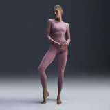 Inf Ls Top Sheer Violet