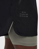 Stride Running Division 5 Dri-Fit Water-Repellent 2-In-1 Running Shorts Black