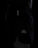 Stride Running Division 5 Dri-Fit Water-Repellent 2-In-1 Running Shorts Black