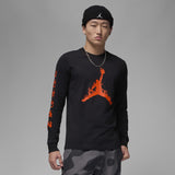 Air Jordan Flame Ls Crew Black