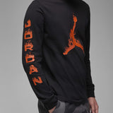 Air Jordan Flame Ls Crew Black